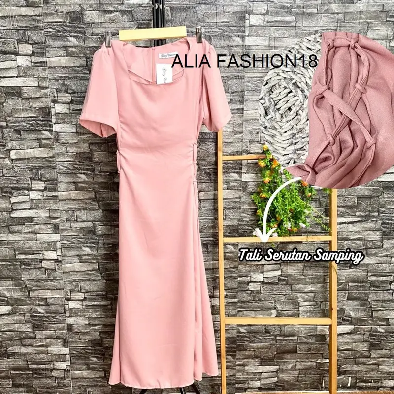 TANICA DRESS / DRESS CASUAL / DRESS SHAKILLA / DRESS WANITA KOREA LOOK / FASHION WANITA 4