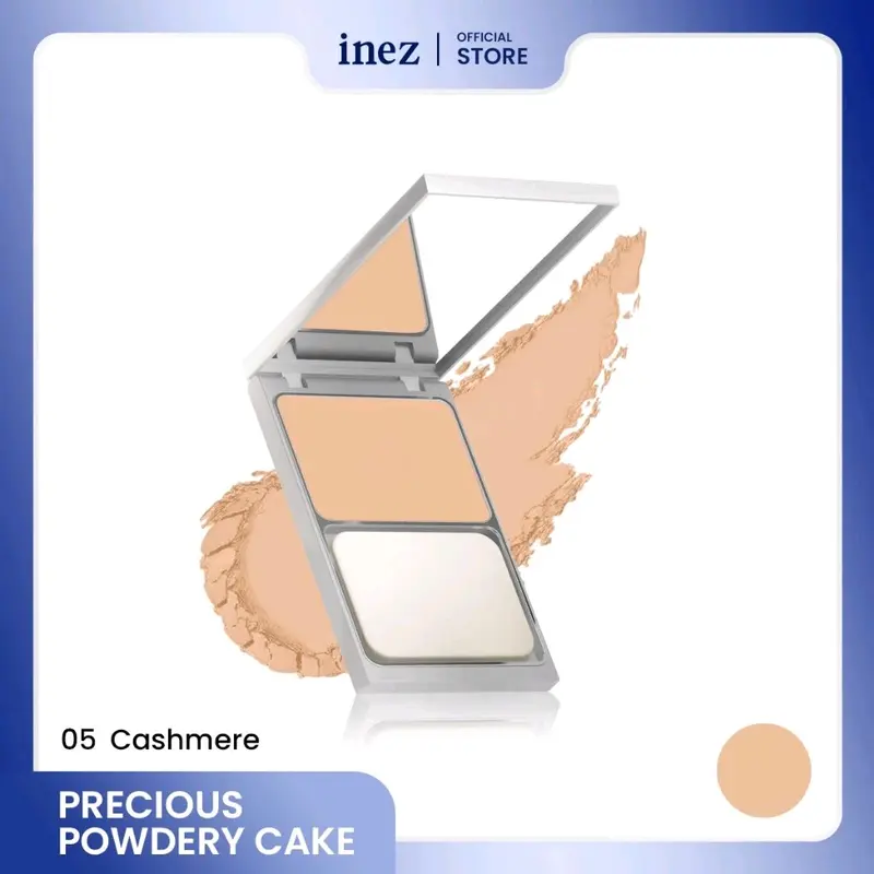 INEZ Precious powdery cake/Extra coverage pressed powder/powdery cake 4