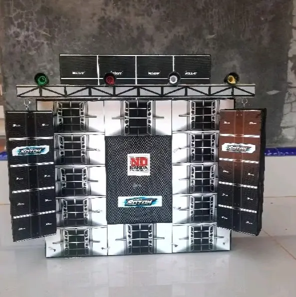 Miniatur Sound System Siap Bunyi dengan Bluetooth - Lagu Speaker tidak tanpa kabel mp4 player 0