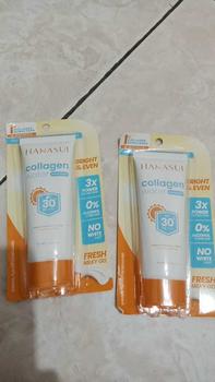 Product Review of HANASUI Collagen Water Sunscreen SPF50 SPF30 PA++++ UV 30ml from s**a 0