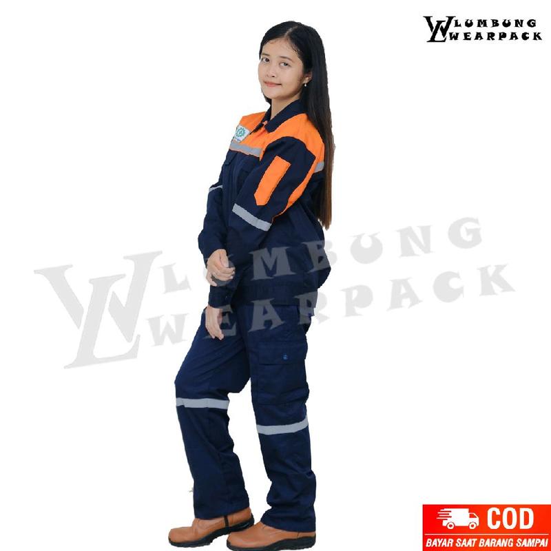 SETELAN WEARPACK SAFETY WARNA KOMBINASI 1