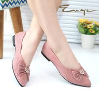 Gambar Emye - Sepatu Balet Wanita Flat Shoes Wanita Brukat Tulledot Brokat Ballet Teplek Hitam Karet - Hitam, 36 dari Emye_NEW Kab. Bogor 3 Tokopedia
