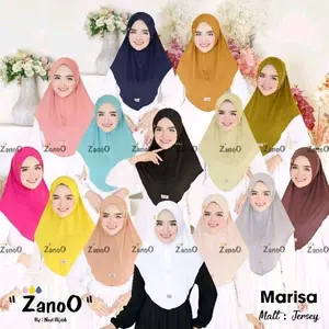 ZanoO Marisa Size M Hijab Jersey Joya Kualitas Terbaik untuk Anda Kerudung Bergo