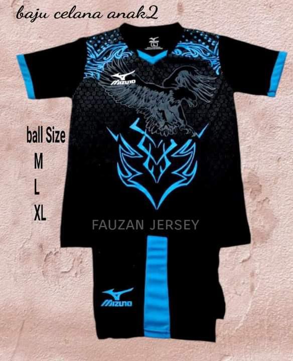 Product Introduction of stelan baju jersey anak anak umr 6-13 th kaos bola voli futsal cwe cowo Sport Outdoor 15