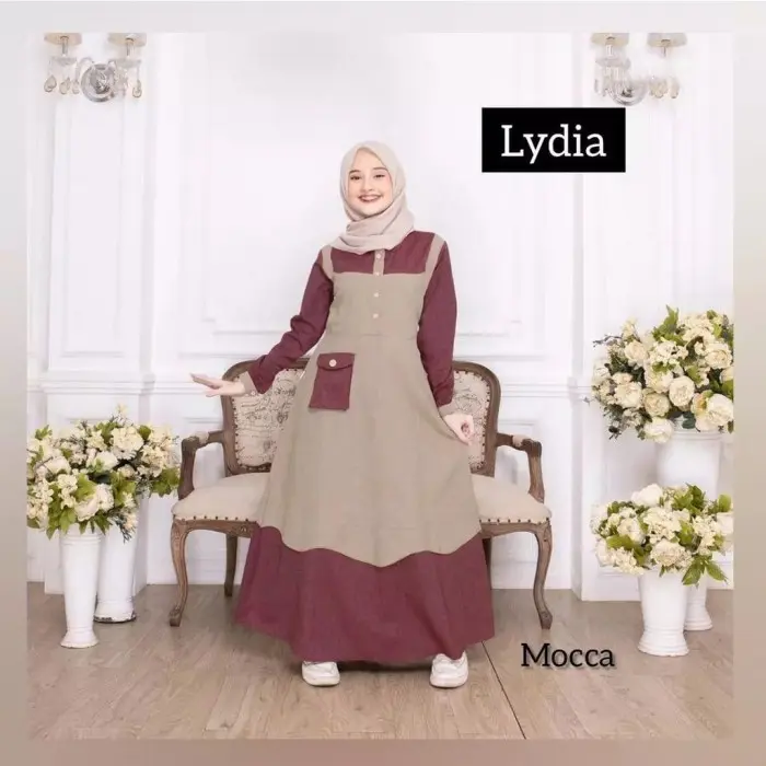 New Produk Gamis Anak Tanggung Terbaru 2023 Anna Dress | Umur 9-11-12-14 Tahun 3 Mo3 0