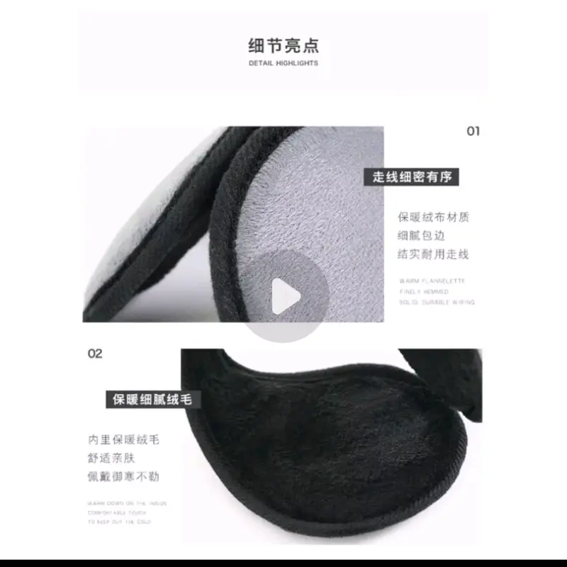 Penutup telinga kuping Earmuff musim dingin winter ear cover muff 4