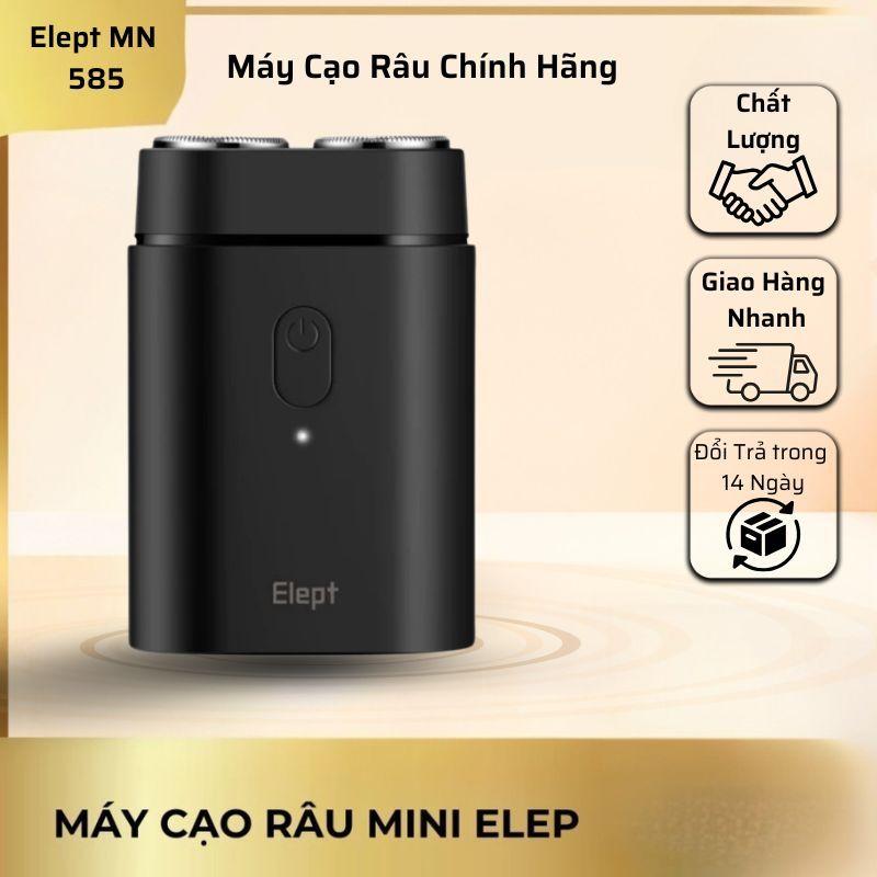 Máy Cạo Râu Elept Máy Cạo Râu Mini Mn585 2 Lưỡi Kép Tự Mài Sắc Chống Nước Ipx7 Chống Xén Râu Cạo Sạch Tận Chân Lông 5.0 67 đánh giá 549 Sold