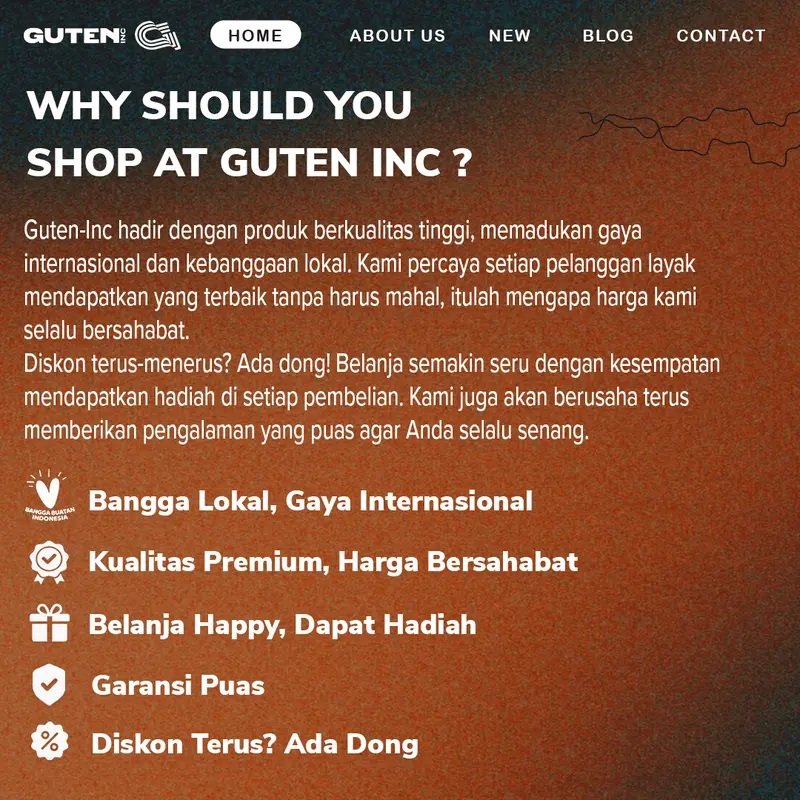 Guten Inc  Genta Kemeja Batik Pria 8