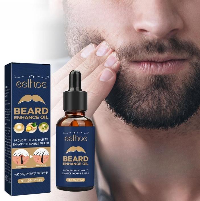 Product Introduction of 2024 Men's Beard Oil Beard Growth Promoter essence Oil Remains in Hair Conditioner to Restore Natural Moisture Beard Beauty Product Hair Care Comfort 0