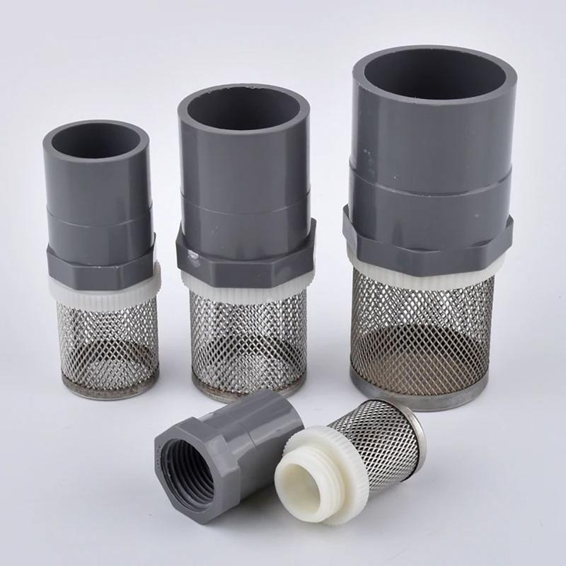 Bộ lọc ống sạch nước, 1 mảnh, vật liệu sạch 304, bộ lọc màn hình lưới, thích hợp cho ống nối 1 / 2 ", 3/4" và 1 ", bộ lọc lưới Percolator khớp, thích hợp cho thủy lợi siêu nhỏ, bể cá thủy sinh 8