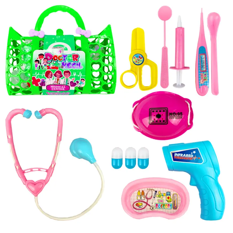 Mainan Set Tas Dokter / Mainan Edukasi Anak Dokter Set Tas / Mainan Set Alat Perlengkapan Dokter 2917 ( MP BOS ) 4