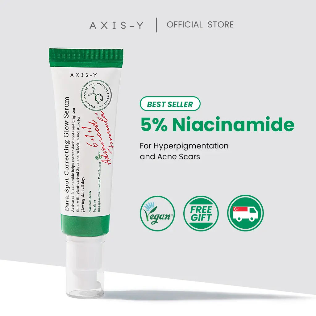 AXIS-Y Dark Spot Correcting Glow Serum - Hydrating Serum for Skin Repair and Moisturizing - Skincare