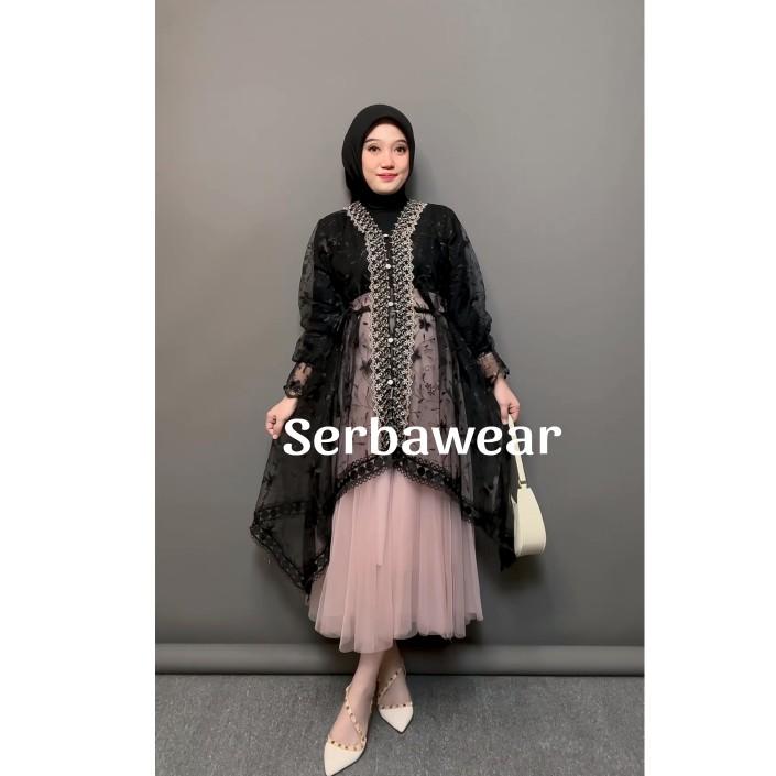 Product Introduction of Lexia Outer Tunik  Brocade Lace Outer ADA JUMBO LD 120 - 140cm Atasan Wanita | Outer Kondangan |Outer Renda| Outer Brukat | Outer Tile | Outer Organza | Outer Lebaran Pesta 8