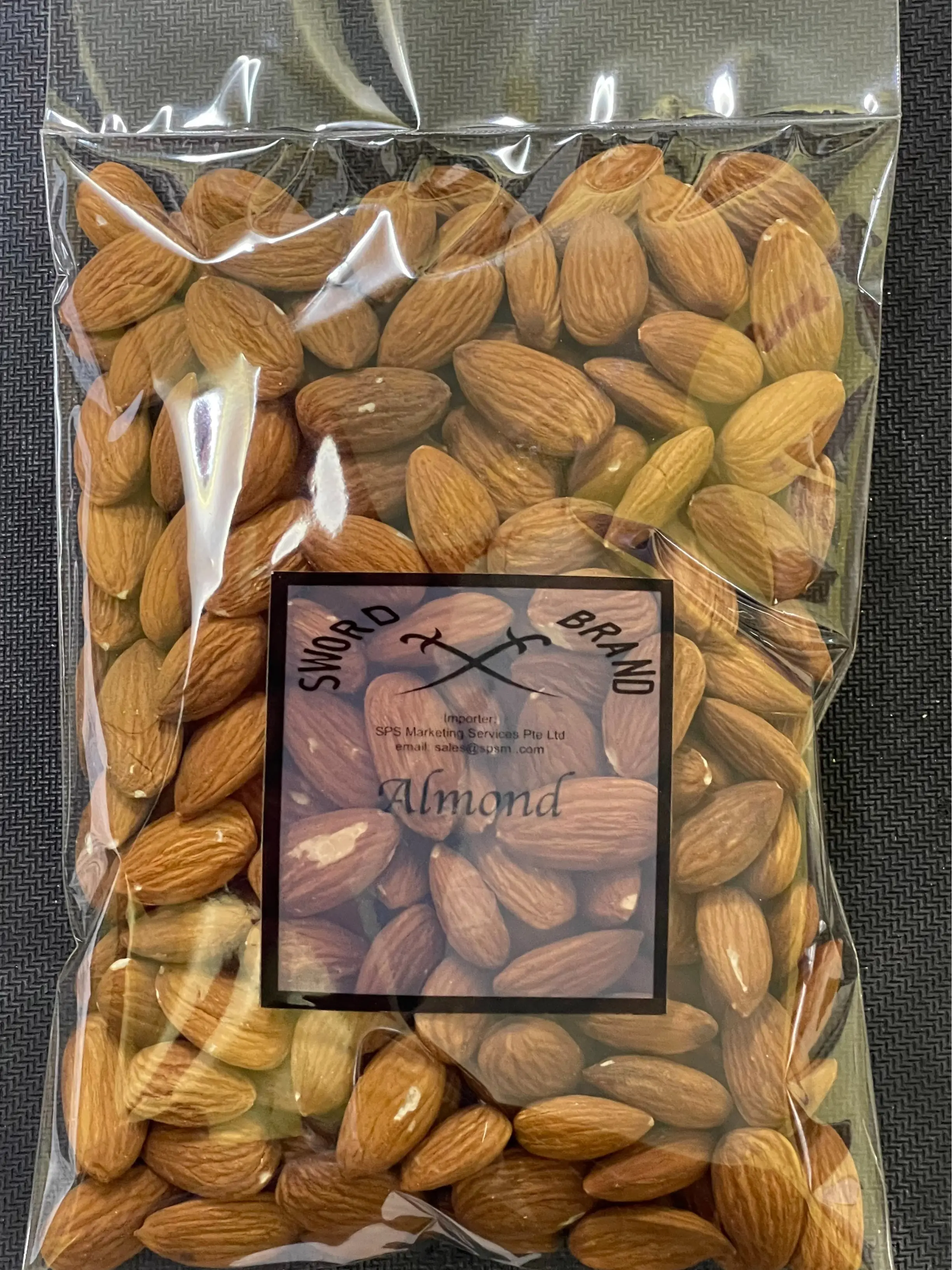 Almonds kernels natural 1 kg unsalted USA origin