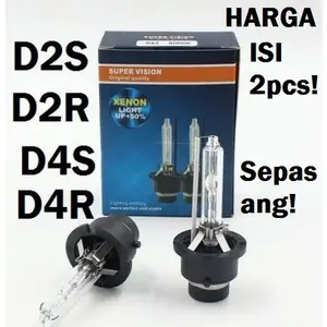 Lampu Mobil Bohlam HID LED D2S D2R D4S D4R 6000K nissan juke serena h1 alphard civic PROMO DISKON