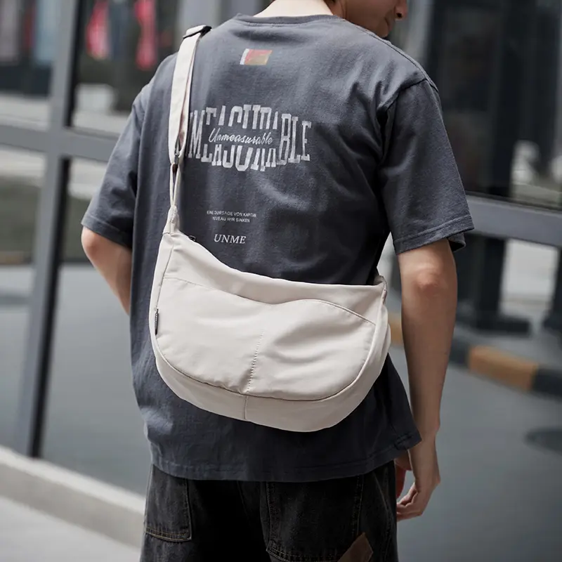 Unisex Shoulder Bag Big Sling Bag Man Multipurpose Design Bag