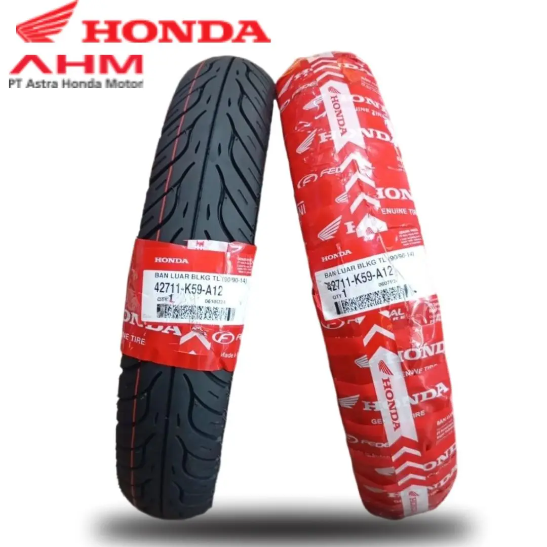 BAN FEDERAL AHM K59 80/90-14 & 90/90-14 TUBLES BAN ORIGINAL MOTOR HONDA BEAT FREE PENTIL Motorcycle