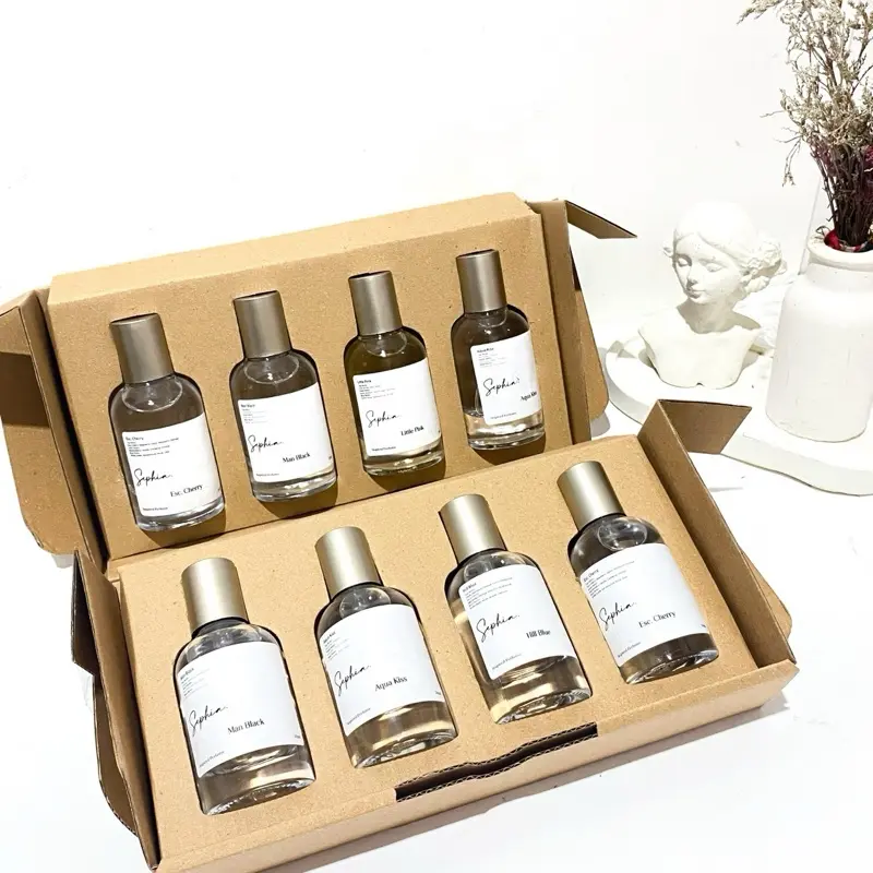 Beli 1 Dapat 4 Parfum Wanita dan Pria SetBox Perfume Hampers (Isi 4 Botol x 30ml) Murah 2