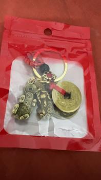 Product Review of Rantai Kunci Zodiak, Labu Berongga Loyang, Sepasang Pixiu Berganda, Loket Wang Lima Maharaja, dengan Penghantaran Cinnabar from u**n 0