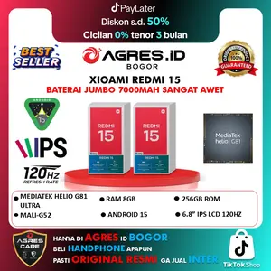 Xiaomi Redmi 15C Mediatek Helio G81 Ultra Ram 8gb Storage 256gb (Exclusive Creator)