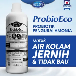 Bluecore Probioeco Probiotik Ikan Kolam Budidaya — Pengurai Amonia Air Jernih pH Stabil Untuk Ikan Lele Nila Patin Gurame