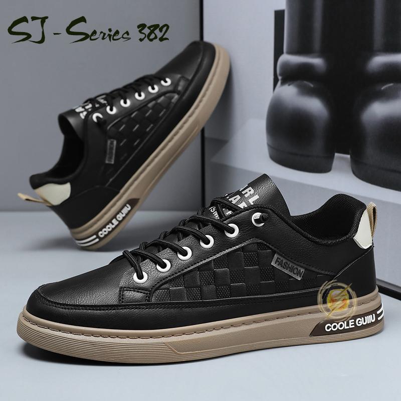 [OOSLE] Sepatu Sneakers Pria Casual Cakep bisa dipakai Formal Non Formal Kualitas Premium -382 3