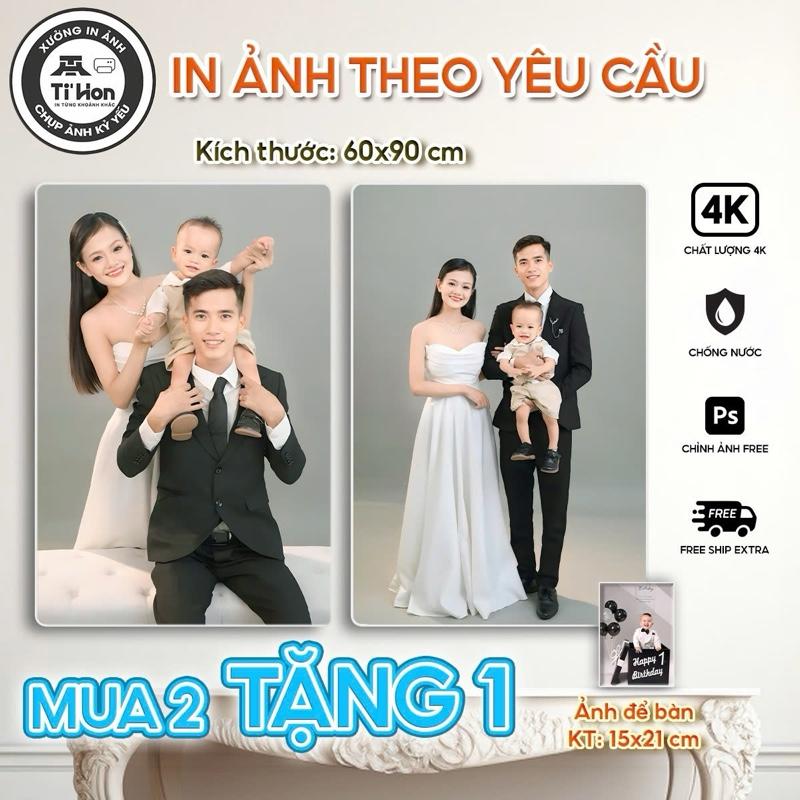 Ti Hon Khung ảnh 40x60 50x75 60x90 Tráng Gương Bo Viền 4K HD OLV Chất lượng cao Chống nước Không phai màu Kèm móc treo tường Mẫu hiện đại MICA TRÁNG GƯƠNG cao cấp nhập khẩu