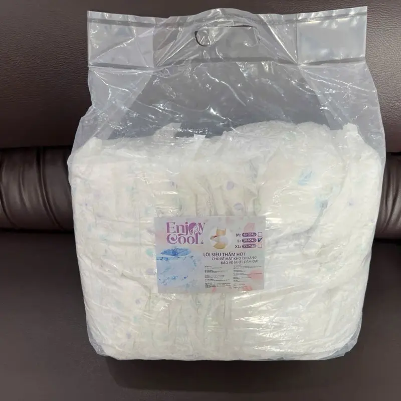 50 chiếc băng vệ sinh trần quần Enjoy Cool đủ size từ 35-85kg.
