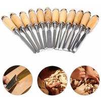Gambar Set Pisau Ukir Pahat Kayu 12 in 1 Wood Carving Art Knife OE12 dari PT KCheck Kota Administrasi Jakarta Barat 3 Tokopedia