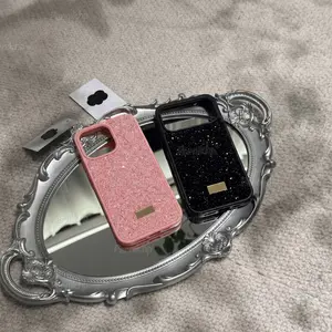PERNIKHP Soft Case Shiny Diamond Crystal for iPh 17 16 15 14 13 12 11 Series