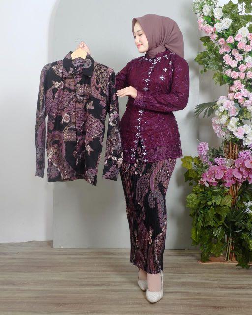 Kebaya Couple Sarita - Kebaya pesta - Couple kebaya - Kebaya