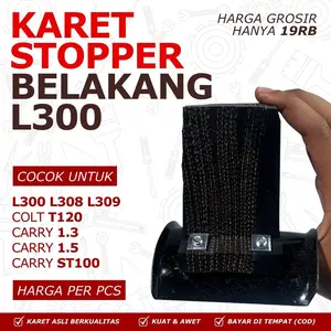 KARET STOPPER BELAKANG L300 COLT CARRY T120 BAHAN BAN FORKLIFT ASLI KUAT DAN AWET | KARET SUSU L300 | KARET BANTALA SASIS BELAKANG | KARET STOPPER L300 L308 L309 CARRY 1.3 CARRY 1.5 T120 ST100 COLT