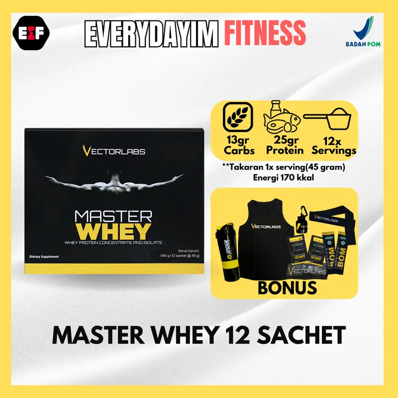 VECTORLABS MASTER WHEY 12 SACHET 12 SASET 0