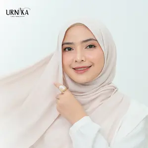 URNIKA - Pashmina Premium Viscose Bamboo | Hijab adem Antibakteri