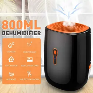 YANGZI Dehumidifier 2in1 Moisture Absorber Portable Low Noise 800ml - VS-DH07