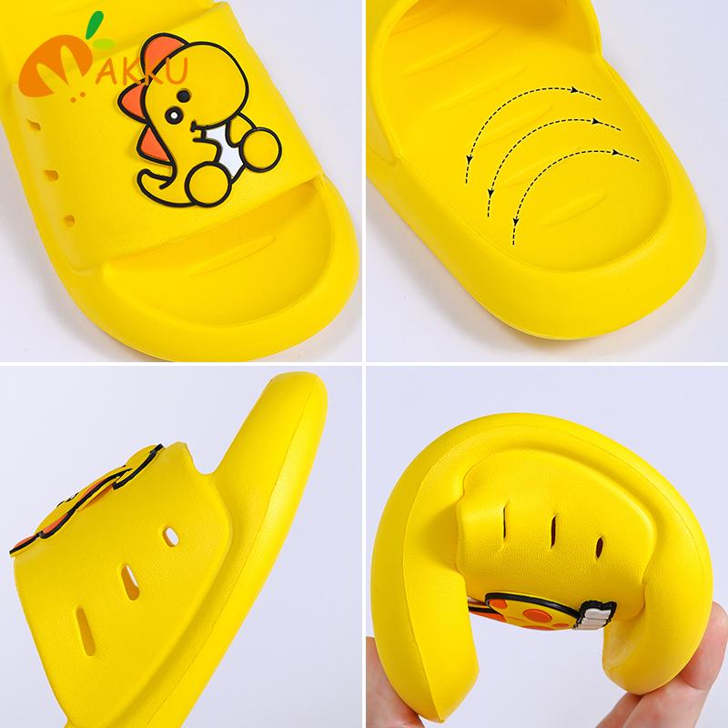 Product Introduction of Selipar Kanak-kanak, Rekaan Kartun Comel, Tidak Licin, Bernafas, Sesuai untuk Pakaian Rumah dan Luar, Sandal Mandi, Tapak Lembut, Selesa, Sesuai untuk Lelaki dan Perempuan, Sandal Dinosaur, AKKU 35