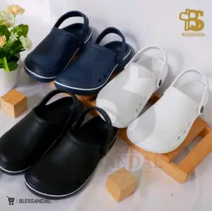 Sandal Baim Polos Sandal Clog / Anti Slip / Anti Licin / Size 36-44 Sandal Medis / Perawat Shoes Sendal