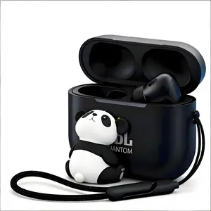 Versi Baru Tahun 2026 EIKELK HSZ PHANTOM S50 Earphone Nirkabel, Tahan Air IPX7, Baterai Tahan Lama, Bass Kuat, Surround 3D, Peredam Suara Cerdas, Gaming Esports, Panggilan, Musik, Olahraga, Earphone Bluetooth Nirkabel