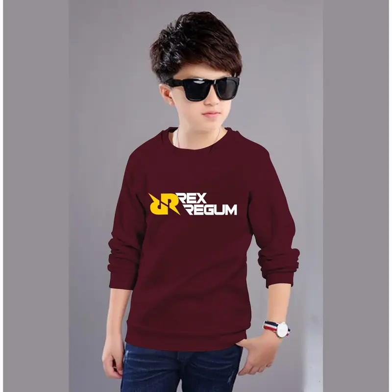 Kaos Anak Laki Lengan Panjang RRQ / Baju Anak Laki Lengan Panjang / Pakaiaan Anak Laki Lengan Panjang / Sweater Anak / Kaos Anak RRQ 1