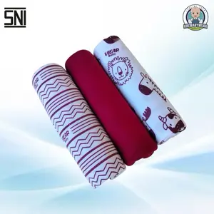 3pcs bedong bayi motif jumbo ukuran 90x110cm motif terbaru viear baby
