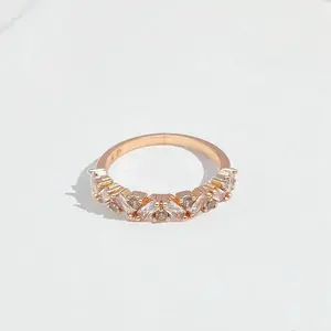 Cincin Bianca • Cincin Warna Gold dan Silver • Cincin Listring/Cincin Mata • Titanity Jewelry