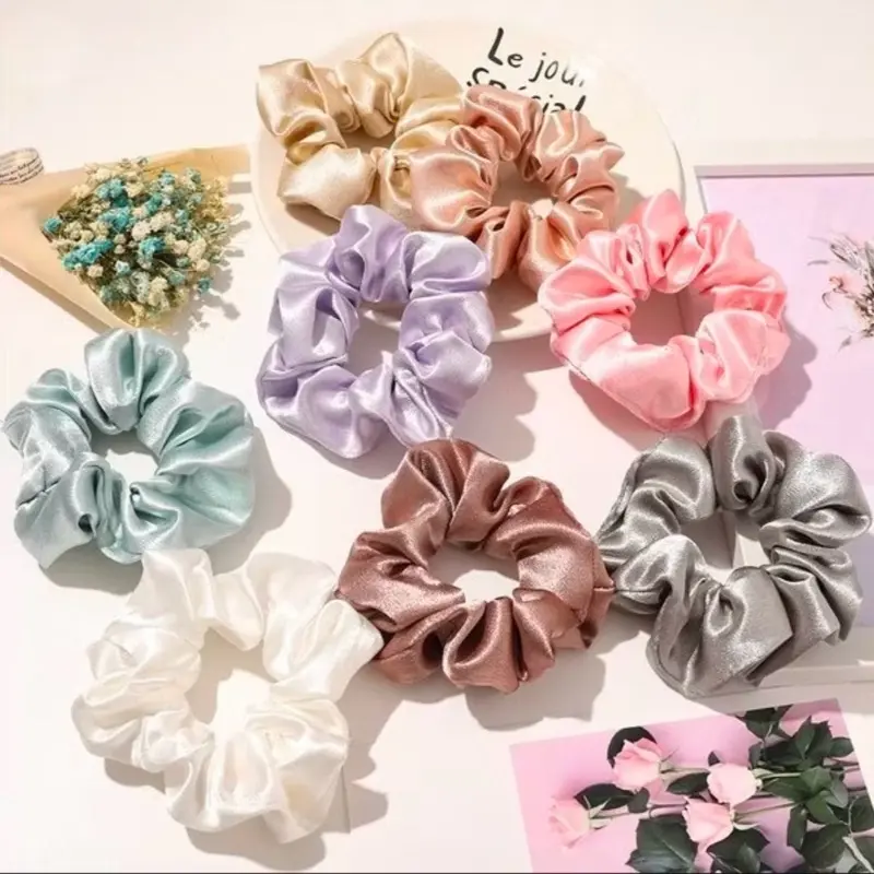 SCRUNCHIE MINI ISI 8 PCS / IKAT RAMBUT HIJAB