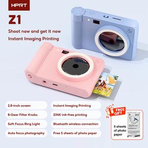 Pencetak Foto Polaroid Kamera Cetakan Segera, HPRT, Z1, Mudah Alih, Perkhidmatan Cetak Foto, Kamera Selfie, Dakwat Zink Camera Photography