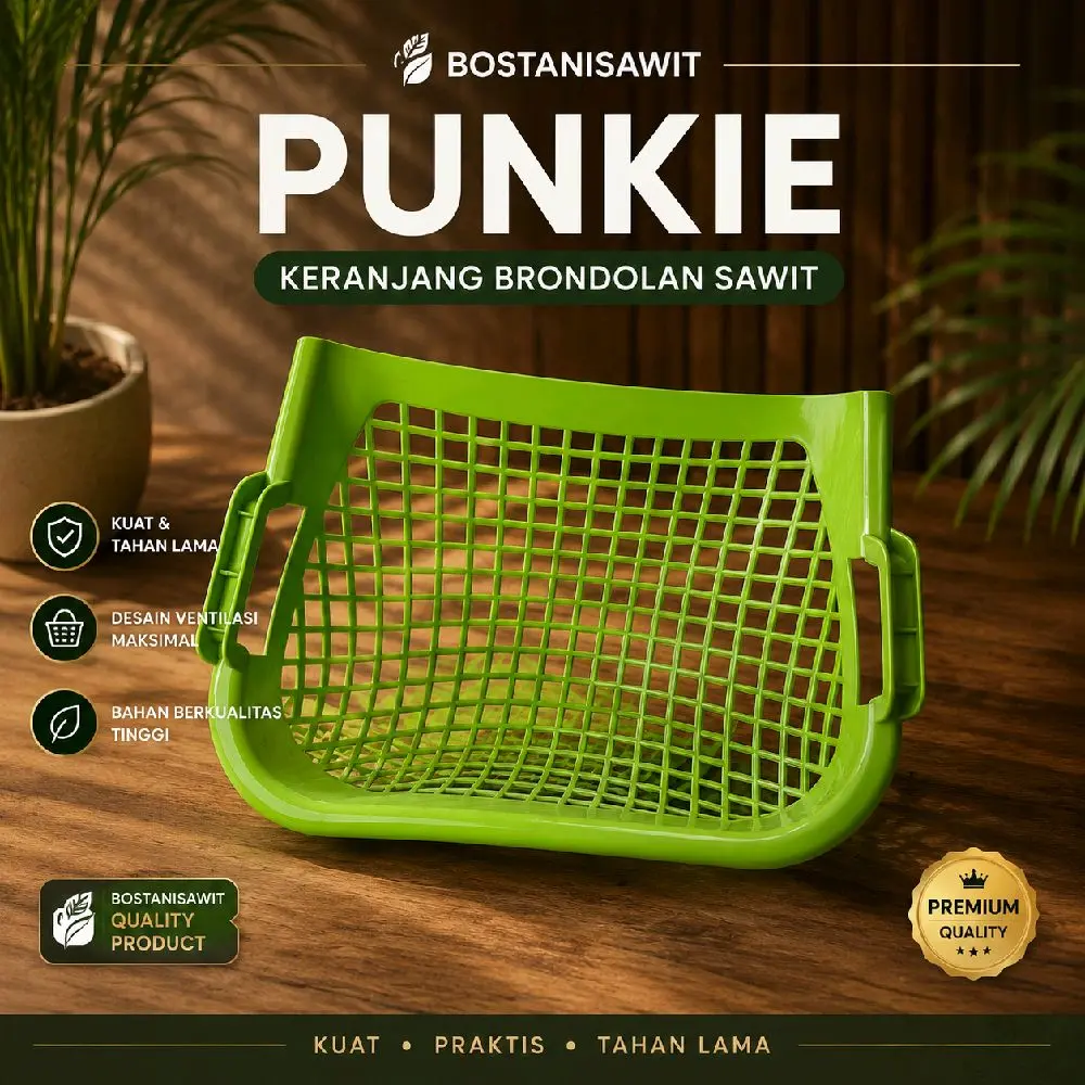 Punkie Keranjang Brondolan Sawit Kuat Praktis