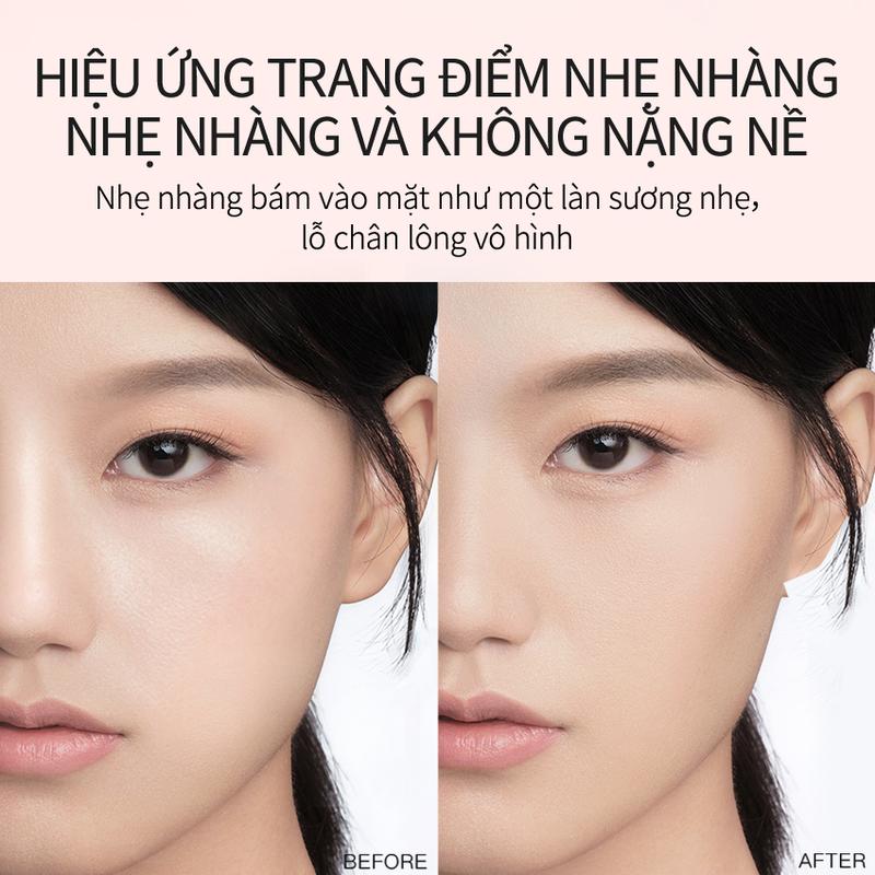 Carslan-Phấn Phủ Dạng Nén, Kiểm Soát Dầu, Thiết Lập Khuôn Mặt, Che Phủ Toàn Bộ 24H, Trang Điểm Khuôn Mặt Tự Nhiên, 9G 4