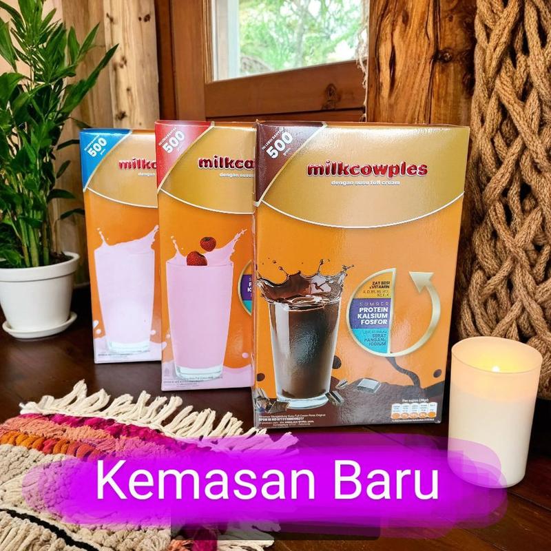 Product Introduction of (2 Pcs) Milkcowples 55% Susu Fullcream Kaya Kalsium dan Protein 2x500gr Minuman Dairy Milkcow 7