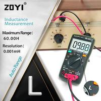 Gambar ZOYI ZT102L Digital Multitester Multimeter Industors Lengkap Kapasitor dari Zoyi Official Store Kab. Tangerang 4 Tokopedia