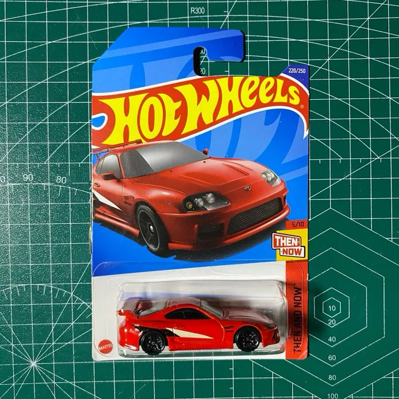 Hot Wheels Mainan Anak Toyota Supra MK4 Merah Koleksi Anak Mobilan Balap