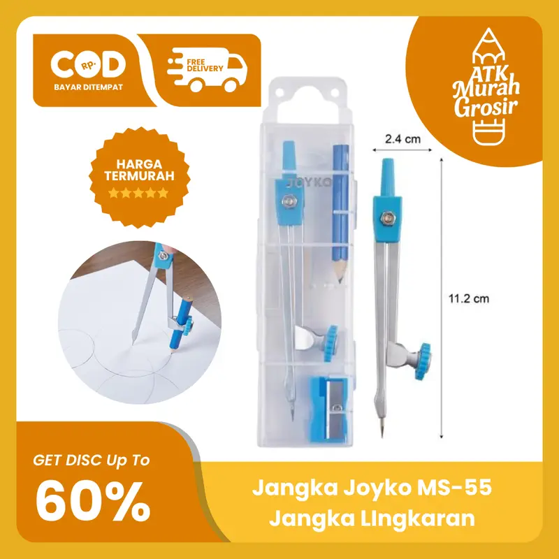Jangka Joyko MS-55 Jangka LIngkaran 0