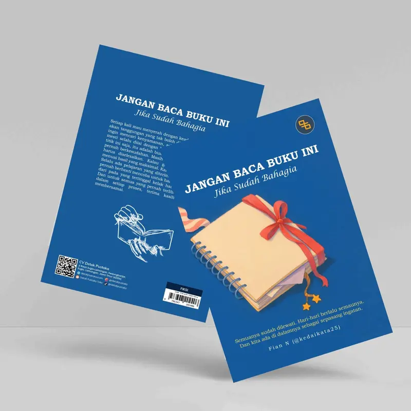 [READY STOK] Buku Antalogi Cerpen Jangan Baca Buku ini Jika sudah Bahagia Penerbit Detak Pustaka